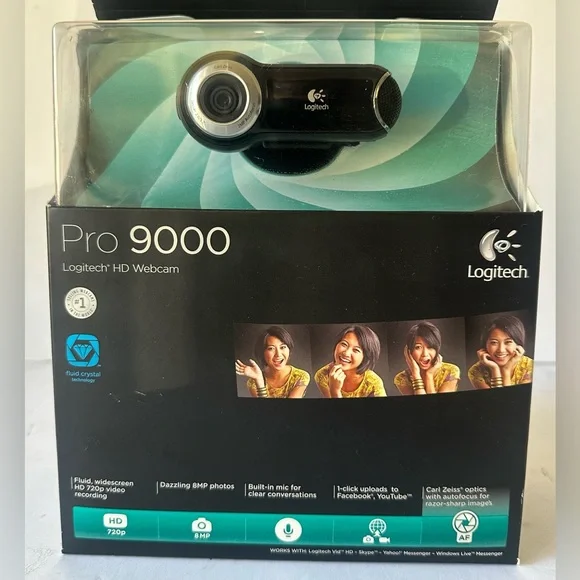 Logitech Cameras, Photo Video Logitech Pro 900 Hd Webcam 20